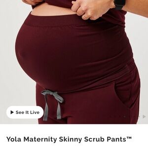Figs maternity Yola pants size XS